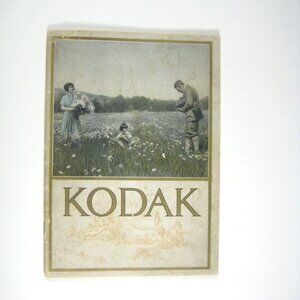 Vintage 1924 Kodak Catalog Eastman Kodak Co Camera Supplies Booklet READ